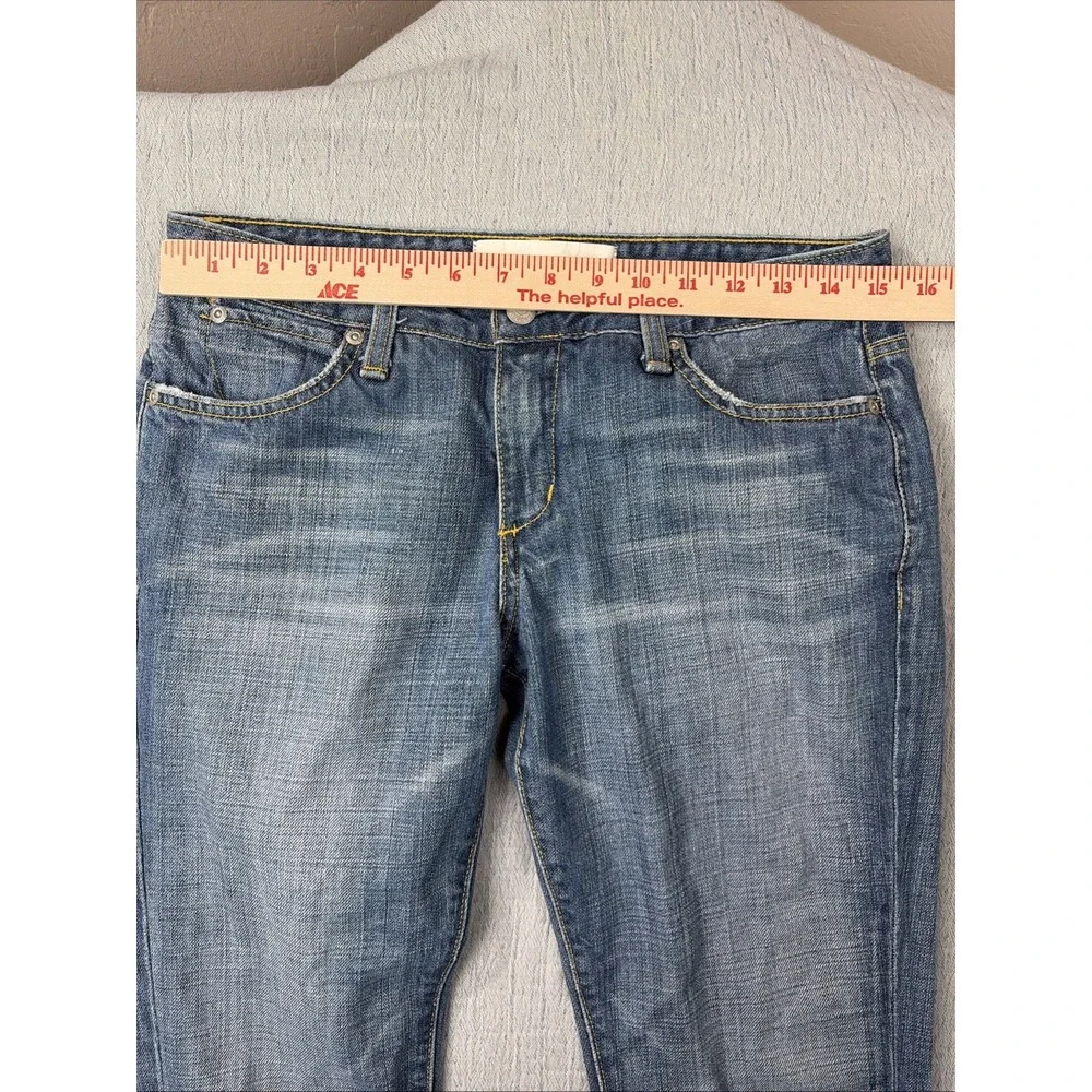 Paperdenim&Cloth Jeans Womens 30 Blue Flare Tsunami 2-TRU-55‎ Stretch Selvedge - Picture 5 of 11